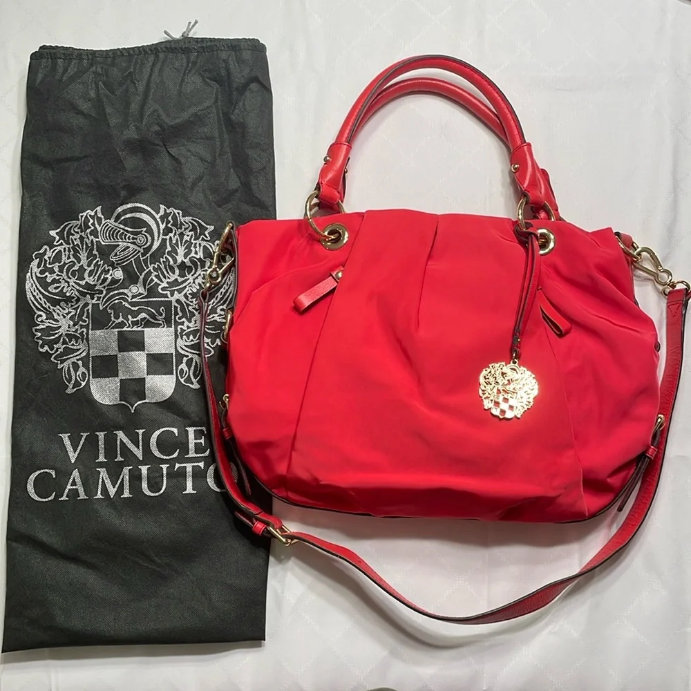 Vince Camuto Cris Nylon Satchel